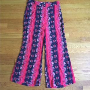 Printed flare pant